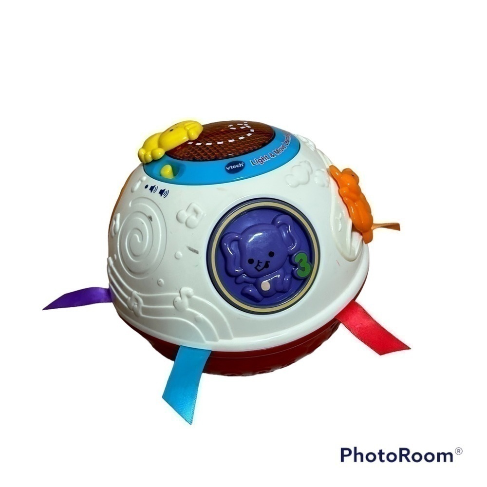 Vtech Light & Move Learning Ball Baby Toy Sounds Music